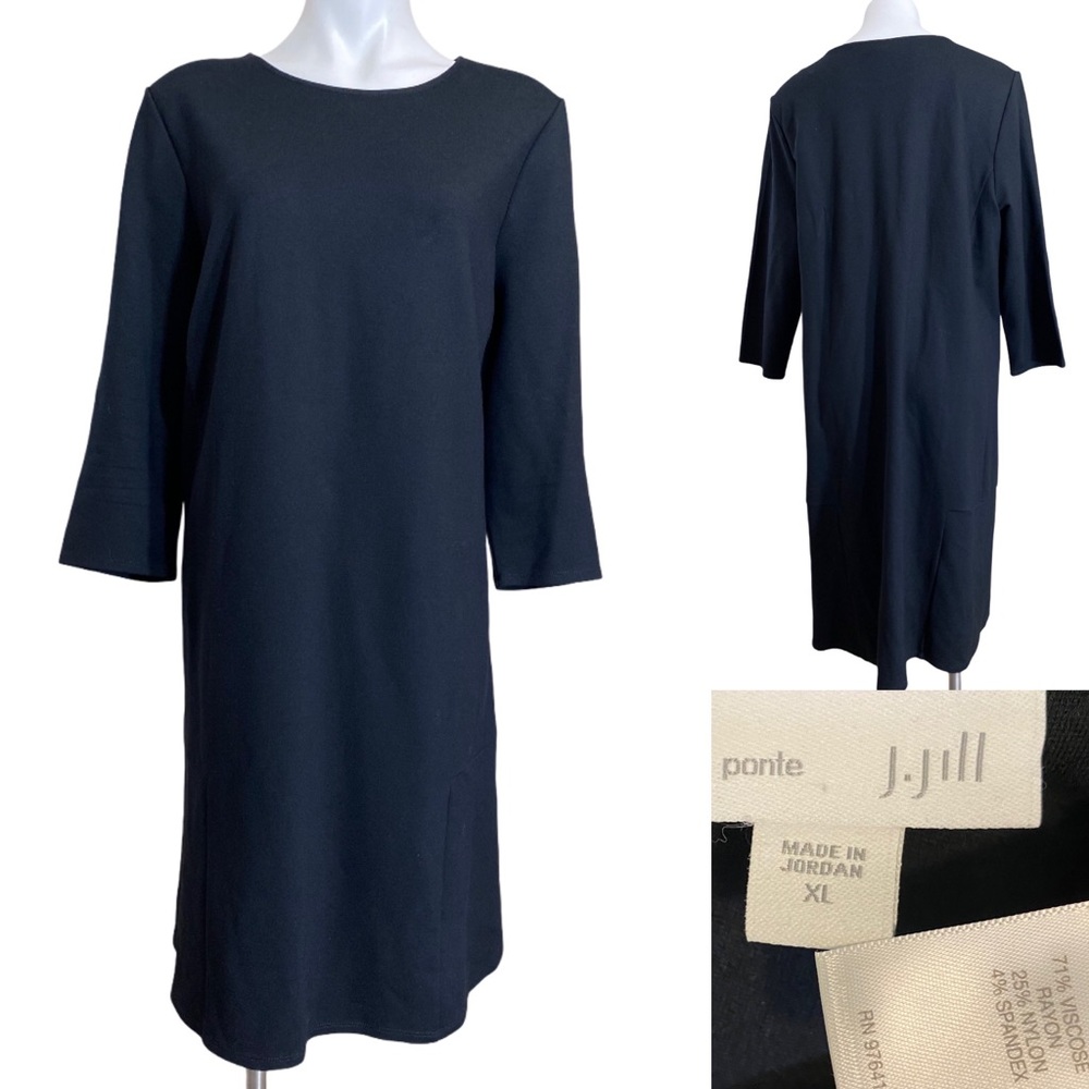 J. Jill Women's Black Dress